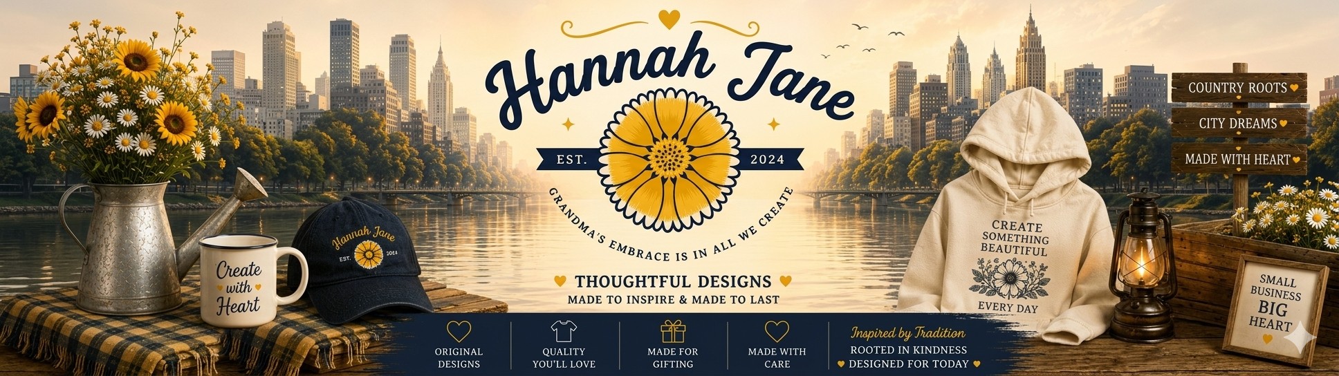HannahJane Official Store Banner